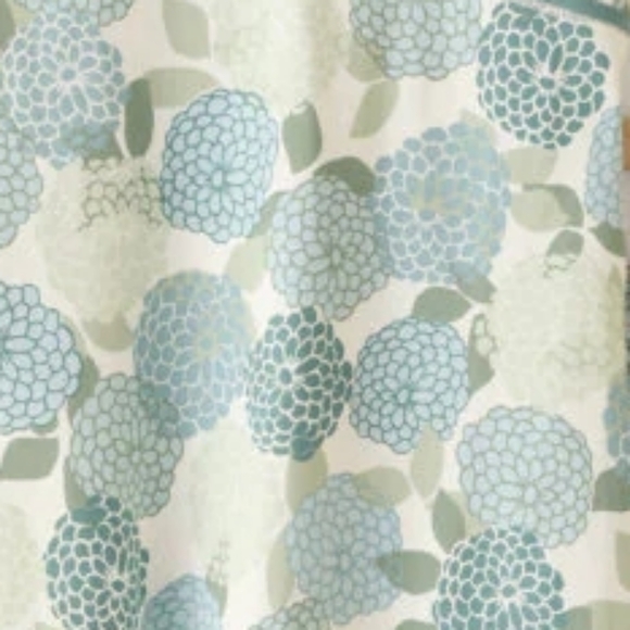 Pre Order NWT Garnet Hill Cropped Pajama Pants Blue Large 12-14 - Picture 3 of 3